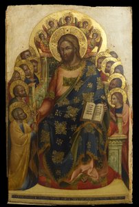 Christ handing the keys to Saint Peter